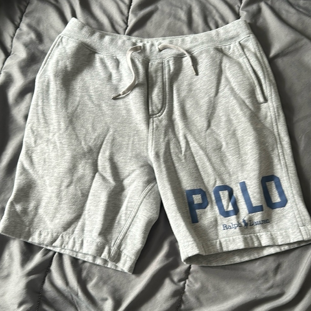 Polo Ralph Lauren jogger shorts with Navy blue logo size medium